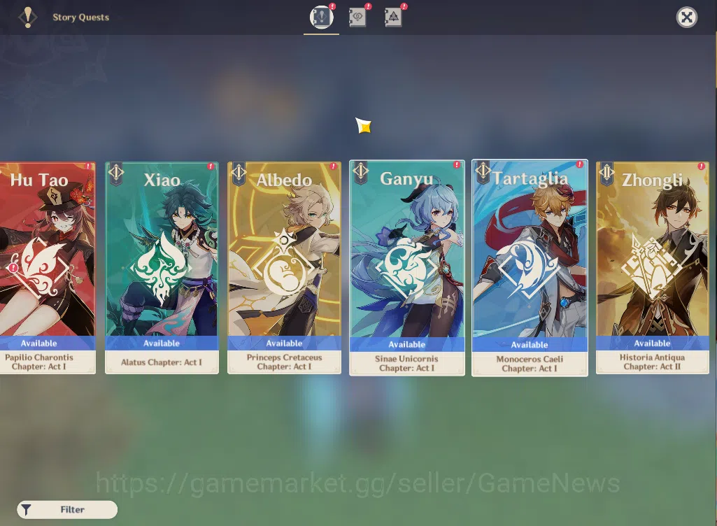 Genshin Impact Accounts ASIA|AR 55|6 Limited+1(*5WEP)|Neuvillete,Skirk,Cit image 4
