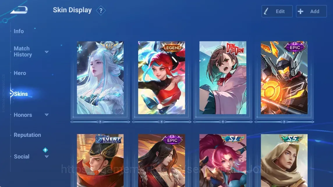 Honor of Kings Accounts Rare Skin Global|58H 31S|Minion:Camping Recruit|KIC Luna|1 Legend|1 DanDaDan|3 Epic|1 Event 1