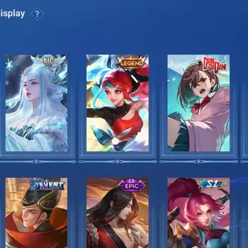 Honor of Kings Accounts Rare Skin Global|58H 31S|Minion:Camping Recruit|KIC Luna|1 Legend|1 DanDaDan|3 Epic|1 Event