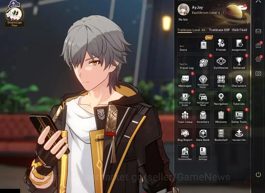 Honkai Star Rail Accounts Asia|TL 54|5 Limited|Evanescia E1+Signature,Sparkl image 1