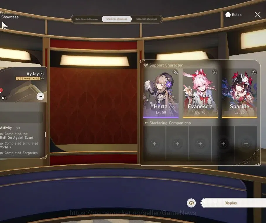 Honkai Star Rail Accounts Asia|TL 54|5 Limited|Evanescia E1+Signature,Sparkl image 2