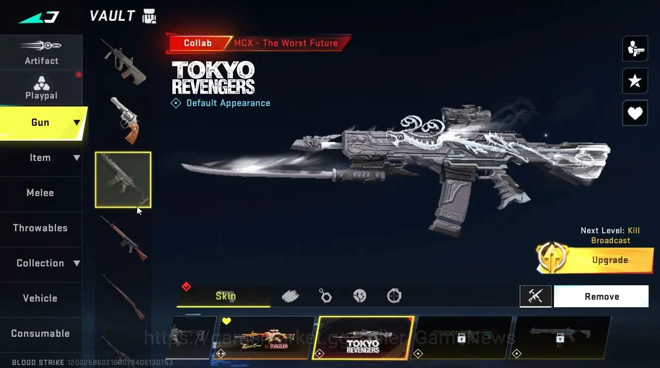 Blood Strike Accounts ASIA|ETERNAL[SCAR Lv3,UMP45 Lv4]|ULTRA MELEE Scyth image 11