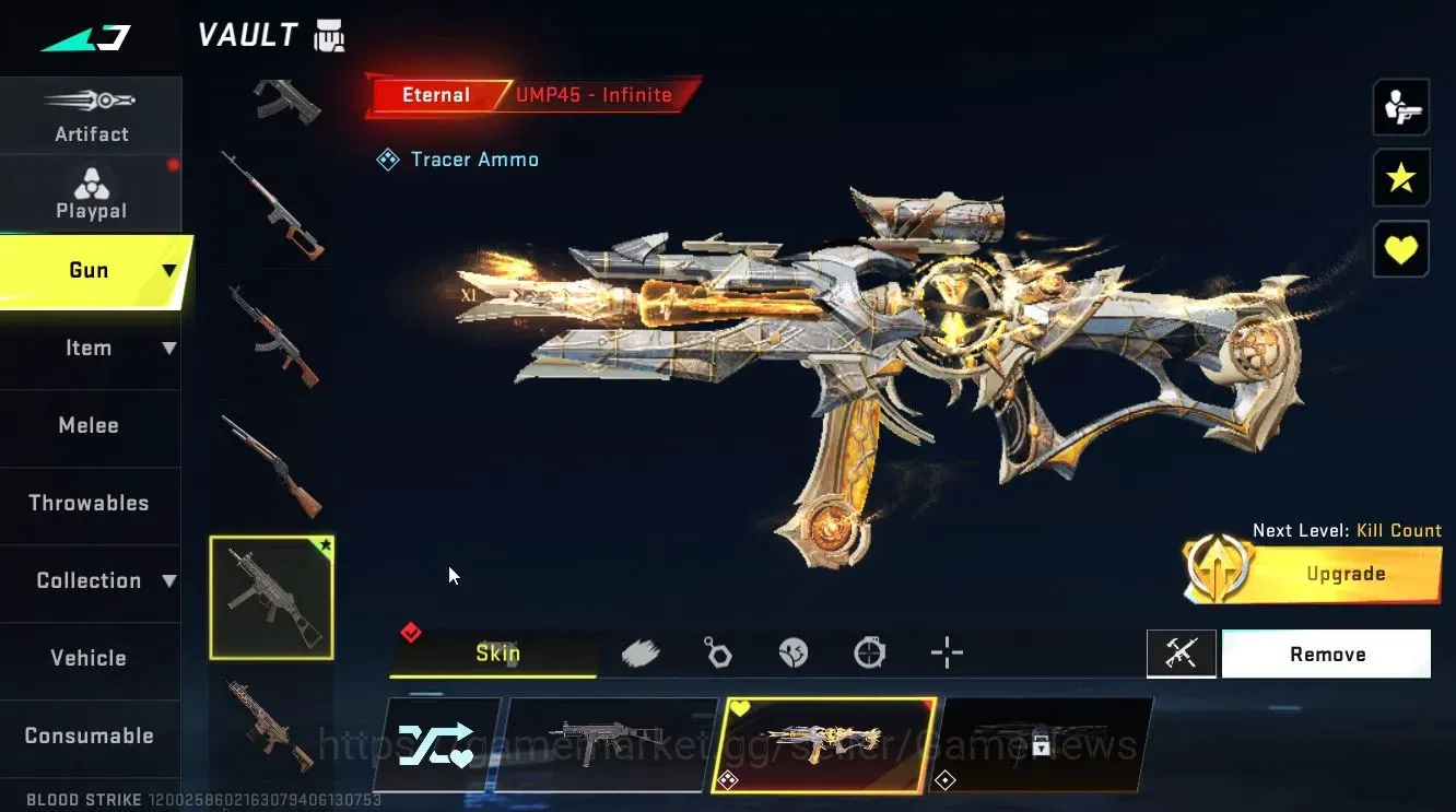 Blood Strike Accounts ASIA|ETERNAL[SCAR Lv3,UMP45 Lv4]|ULTRA MELEE Scyth image 13
