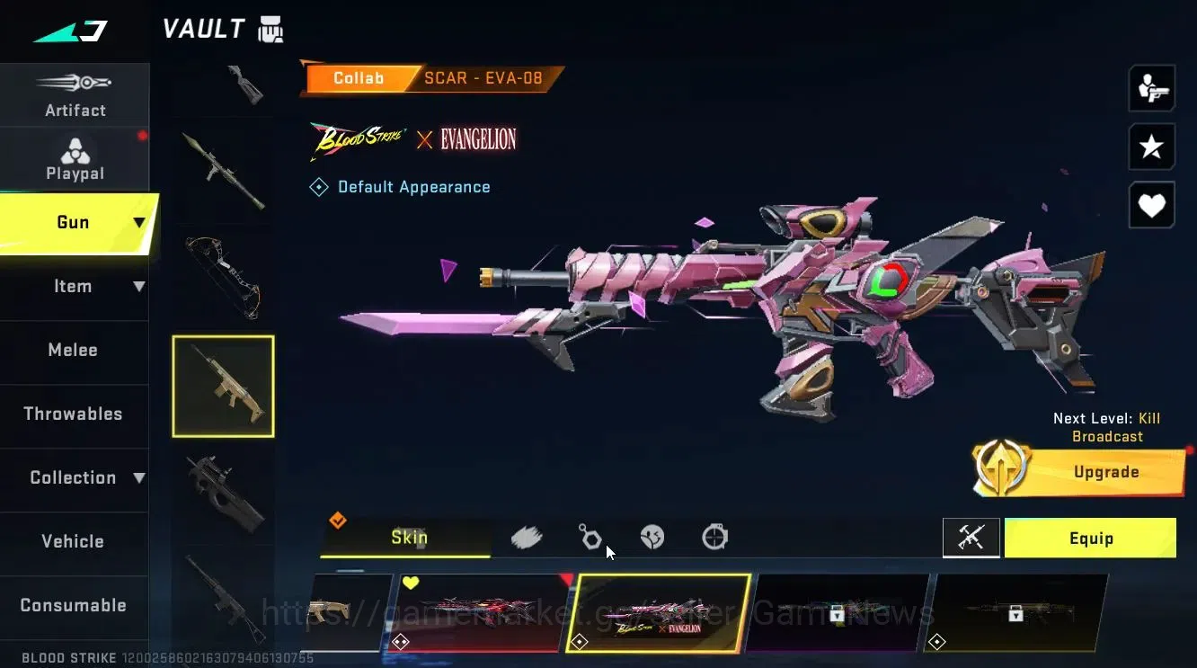 Blood Strike Accounts ASIA|ETERNAL[SCAR Lv3,UMP45 Lv4]|ULTRA MELEE Scyth image 16