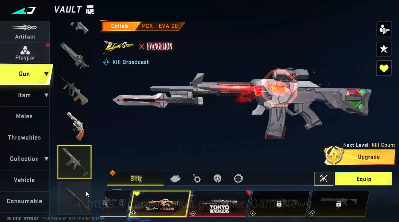 Blood Strike Accounts ASIA|ETERNAL[SCAR Lv3,UMP45 Lv4]|ULTRA MELEE Scyth image 17