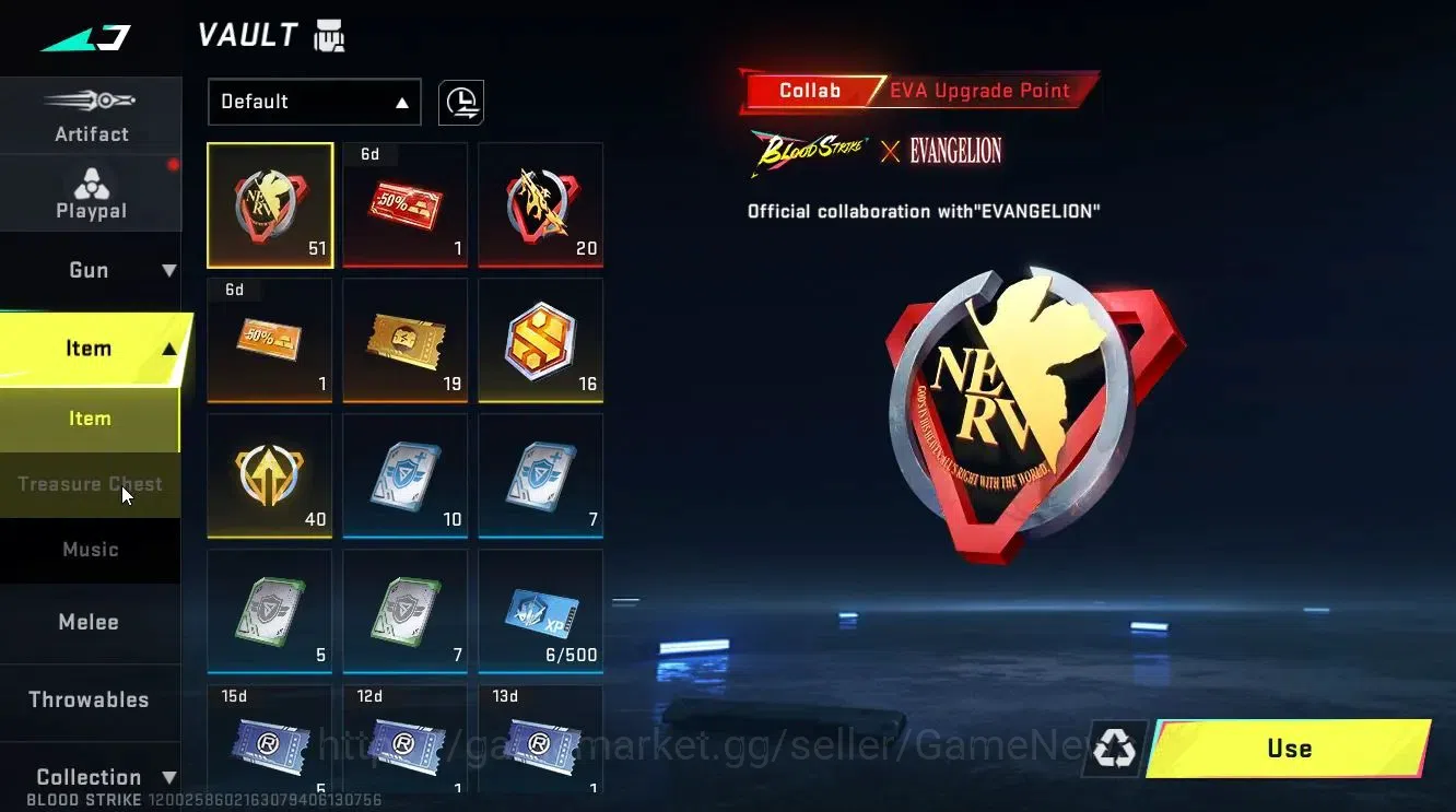 Blood Strike Accounts ASIA|ETERNAL[SCAR Lv3,UMP45 Lv4]|ULTRA MELEE Scyth image 20
