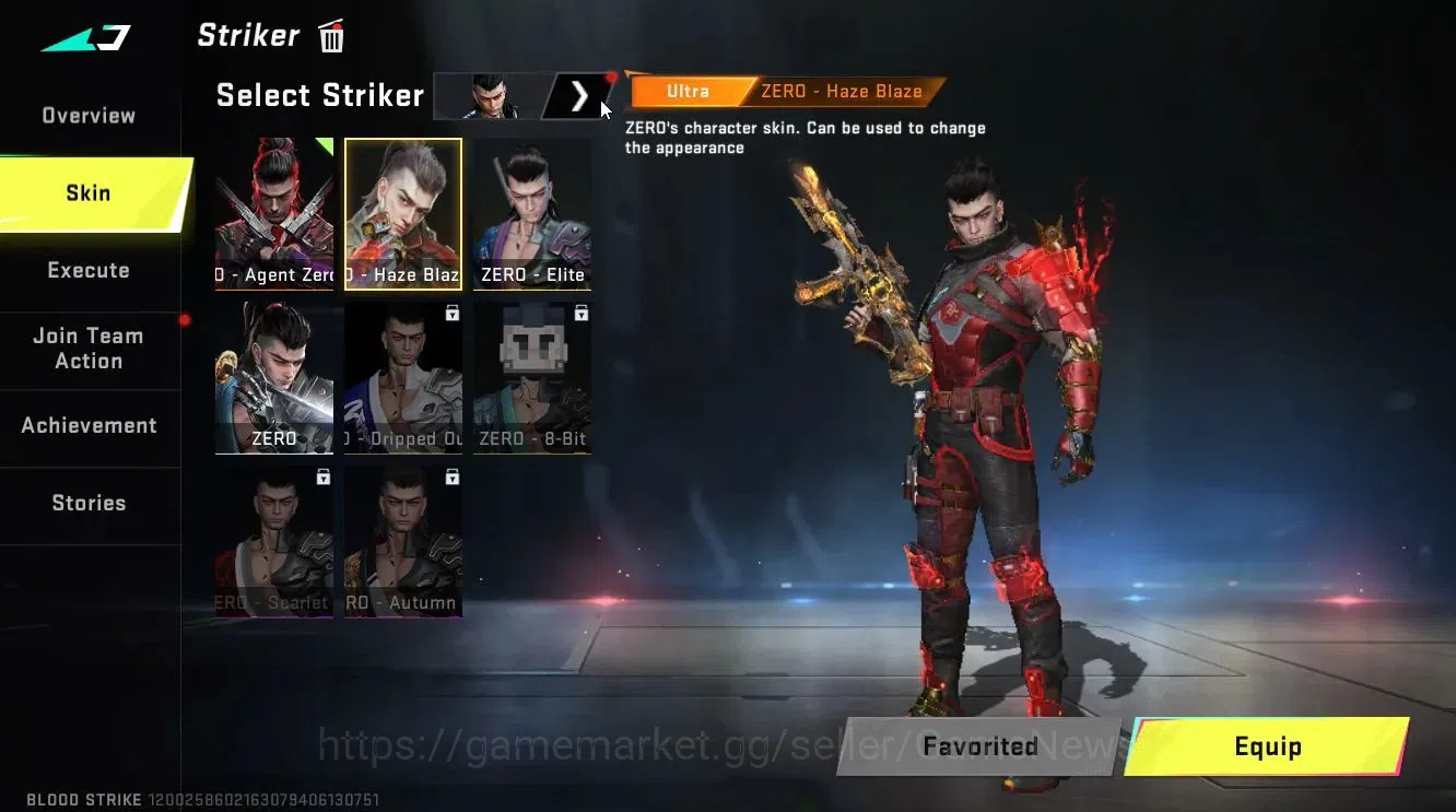 Blood Strike Accounts ASIA|ETERNAL[SCAR Lv3,UMP45 Lv4]|ULTRA MELEE Scyth image 4