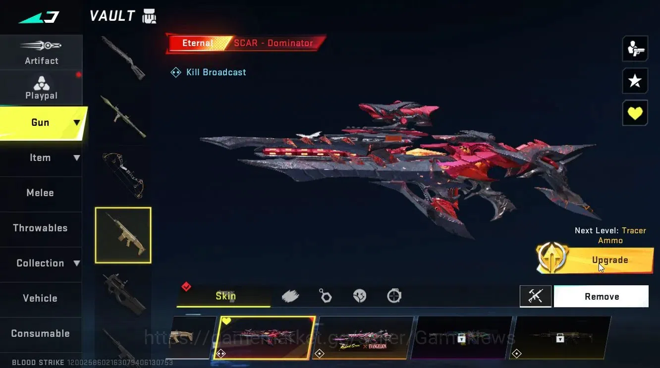 Blood Strike Accounts ASIA|ETERNAL[SCAR Lv3,UMP45 Lv4]|ULTRA MELEE Scyth image 9