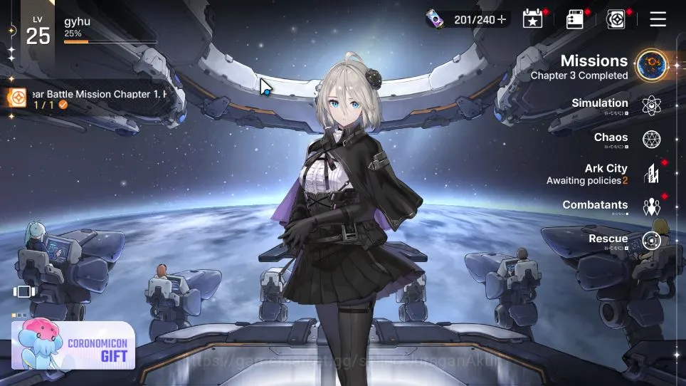Chaos Zero Nightmare Accounts GLOBAL Lv25| 5SSR(Orlea,Hugo,Magna,Haru,Rin)+9SR(S image 1