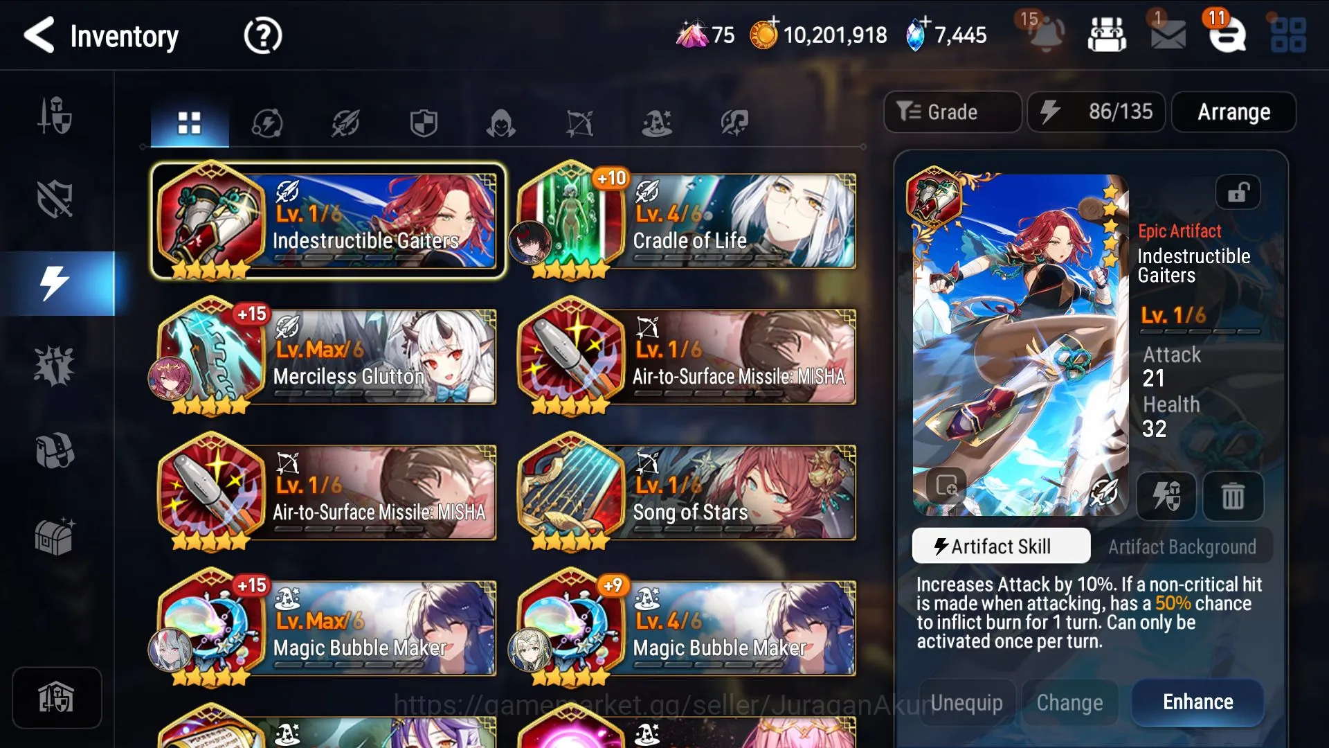 Epic Seven Mid-Tier Asia Unveriv|11ML(Har setti,NM Luna,Hwayoung,NC La image 1