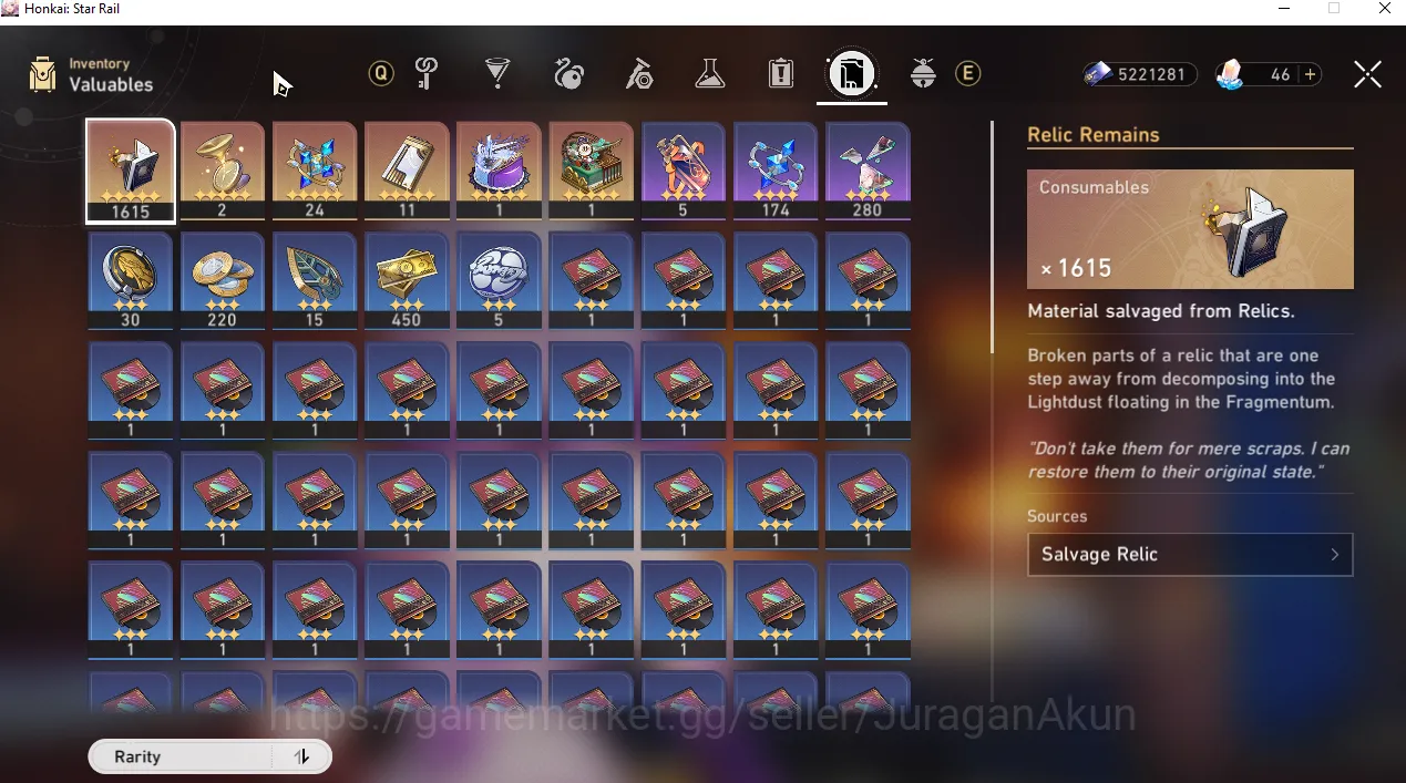 Honkai Star Rail Accounts End Game Asia [TL70] 15 Limited (Casto+Sign,Tribbie,Robin,HuoHuo,TheHerta,Sparkle and etc) |Take 5