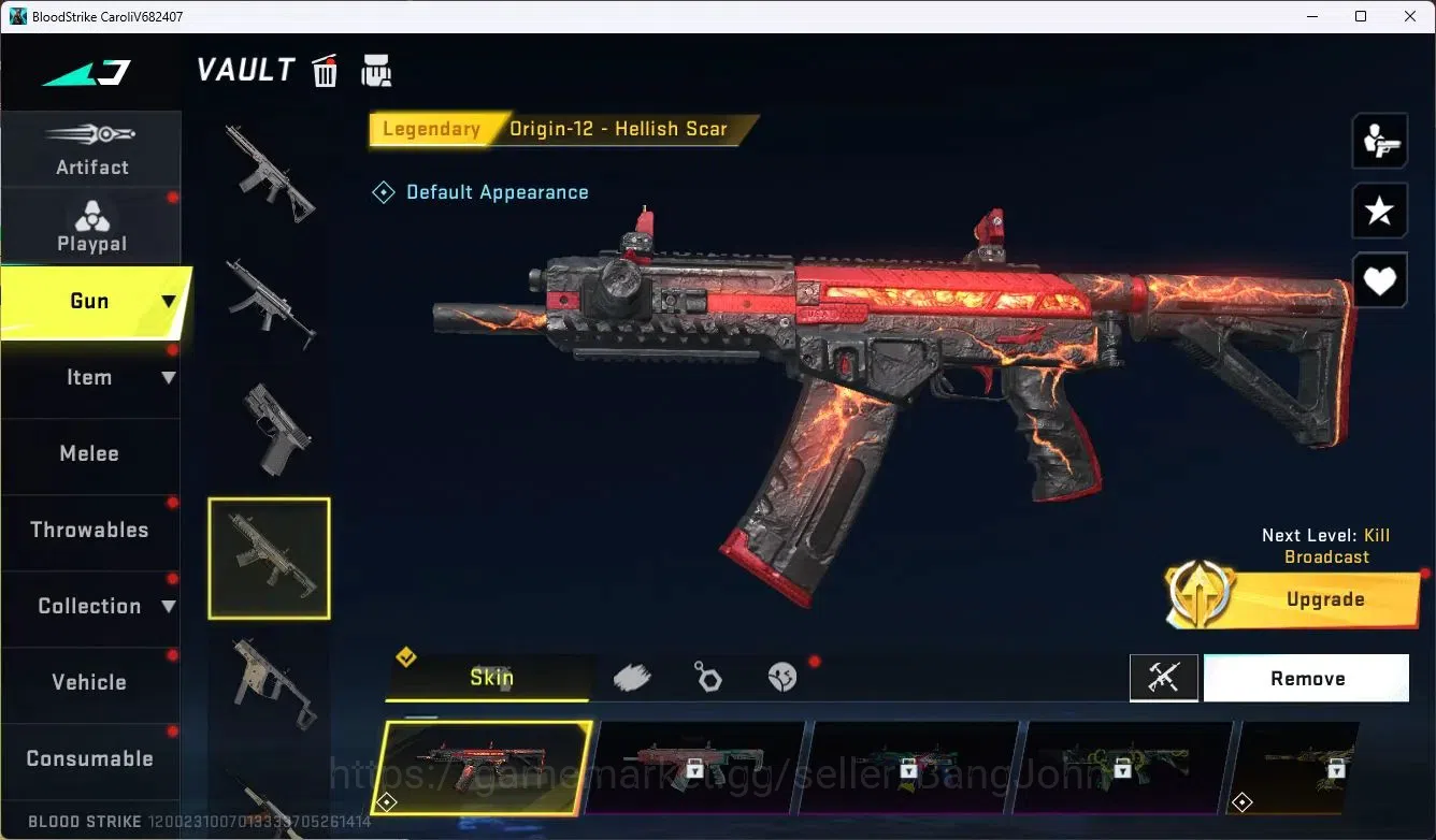 Blood Strike Accounts ASIA | Collab 1 EVA: MCX-EVA-00 | 1 Ultra UMP45-On image 2