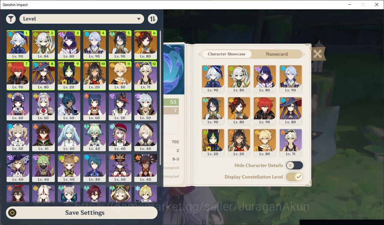 Genshin Impact Mid Game ASIA|AR55|6 Limited +3[5 Star's Weapon]|Nahida,Rai image 1