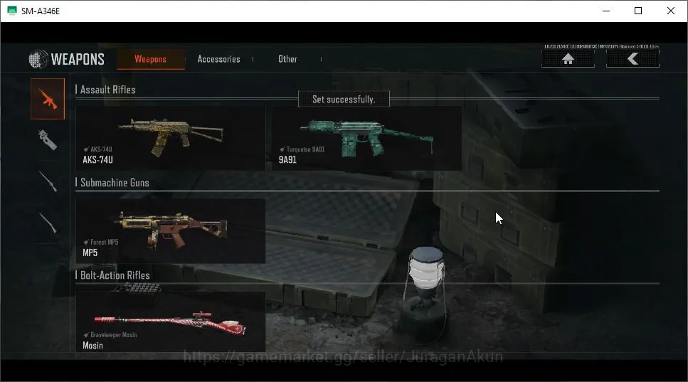 Arena Breakout Accounts Mid-Tier [MOBILE] Lvl 30|SV 14,1M|CV 12M|G823 B Armor,Med BPack|AKS-74U,9A91,MP5,Mosin,USAS-12|CN 5