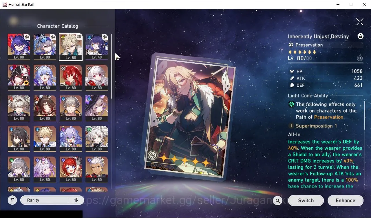 Honkai Star Rail Accounts End Game ASIA|TL70|15 Limited 3