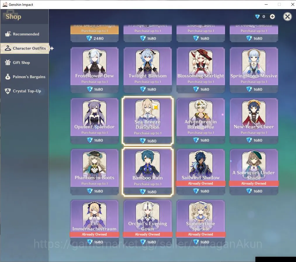 Genshin Impact Accounts ASIA | AR 60 |14 Limited+5 [5* Weapon]|(Raiden C3, image 3