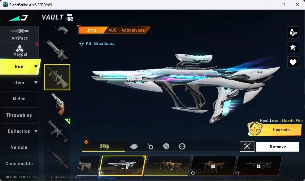 Blood Strike Accounts ASIA | TR MCX - THE WORST FUTURE| 1 Limited Gun| 2 image 2