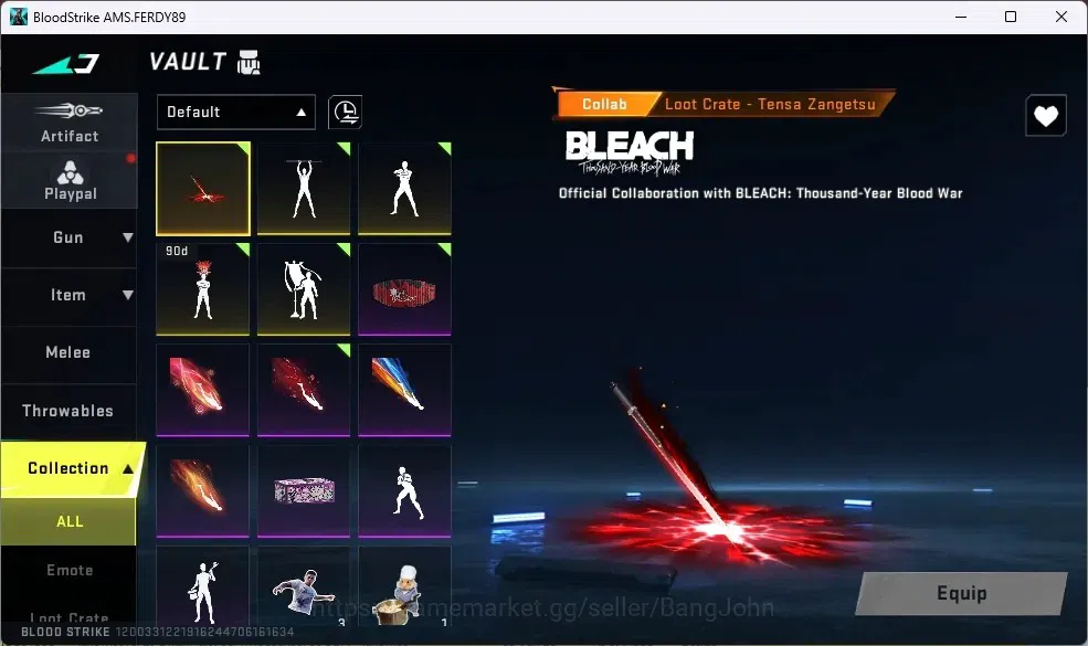 Blood Strike Accounts ASIA | TR MCX - THE WORST FUTURE| 1 Limited Gun| 2 image 7