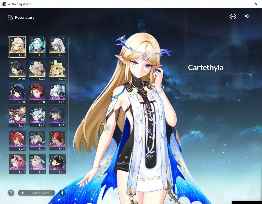 Wuthering Waves Accounts SEA |UL 48|2 Limited| Cartethyia RC 6, Rebecca|DB  image 2