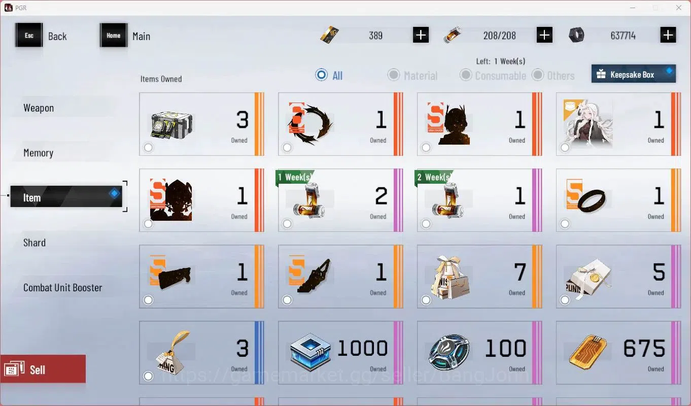 Punishing: Gray Raven Accounts Starter ASIA | L73 |SSS Discord,S Feral,(S Lucia CW,S Lilith D,S Selena P)+Sign, Etc|BC 16