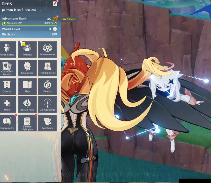 Genshin Impact Accounts ASIA|AR 35| 1 Limited + 2(*5 Weapon)| Mavuika | A image 1