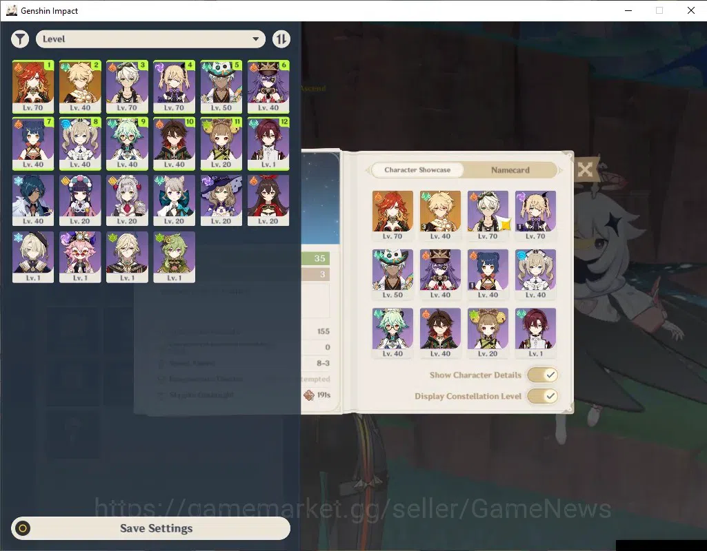 Genshin Impact Accounts ASIA|AR 35| 1 Limited + 2(*5 Weapon)| Mavuika | A image 2