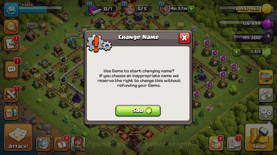 Clash of Clans Accounts TH 12-BH 3|LV 91|Barbarian 6|Limited Skin|HH 5|BK  image 2