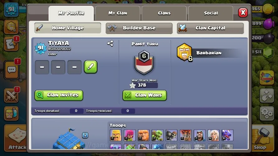 Clash of Clans Accounts TH 12-BH 3|LV 91|Barbarian 6|Limited Skin|HH 5|BK  image 3