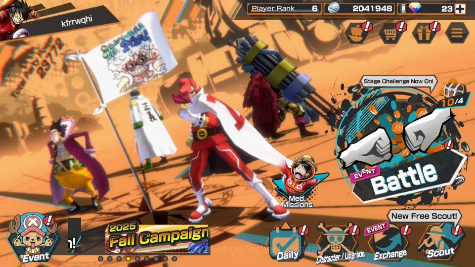 One Piece Bounty Rush Accounts Global|5 META EX[Kid&Law,Sabo,Kaido,Kuzan,ETC]Rank image 3