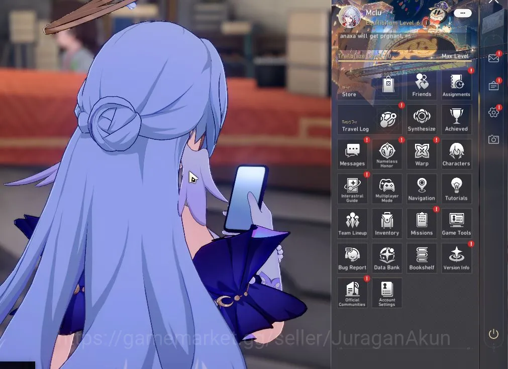 Honkai Star Rail Accounts ASIA | TL 70 | 17 Limit|Castorice+Sign,Cyrene,B3,P image 3