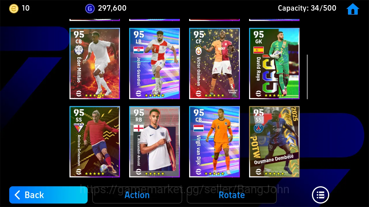 eFootball Accounts Others Power 3160 | mbappe showtime makalele epic db beckenbauer epic db  o khan epic db | EFB242B 7