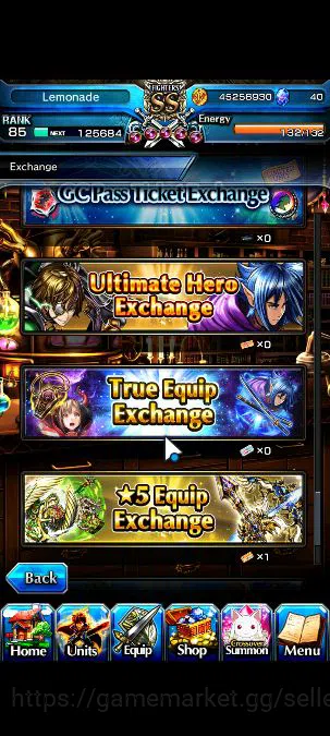 Grand Summoners Accounts Global|Rank 85|33 Ascend|WH Fen,ShirouTW,FrierenTW image 10