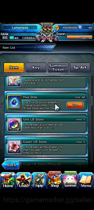 Grand Summoners Accounts Global|Rank 85|33 Ascend|WH Fen,ShirouTW,FrierenTW image 3