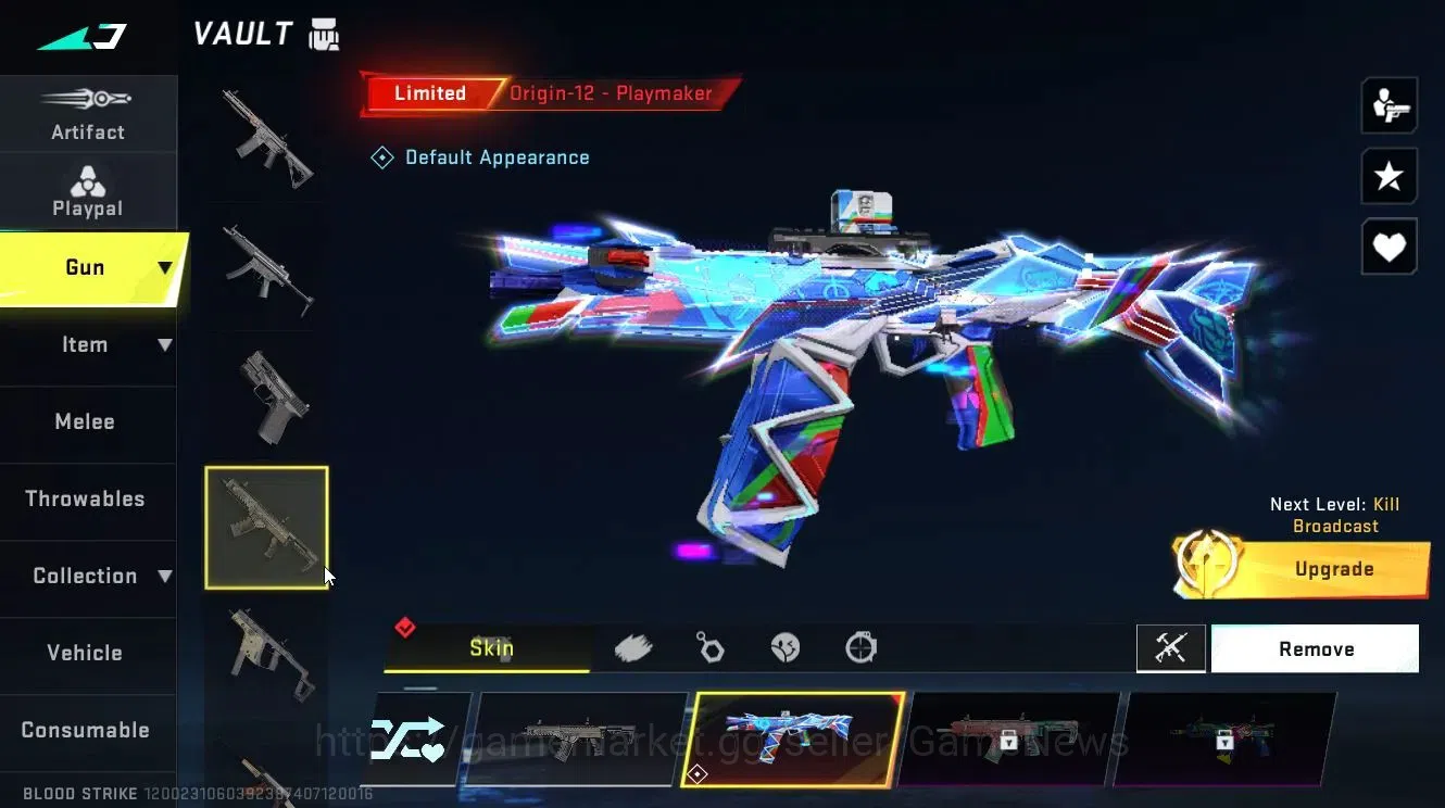 Blood Strike Accounts Collab Skin ASIA|ETERNAL DEagle-Scorpius Lv2|Collab 10