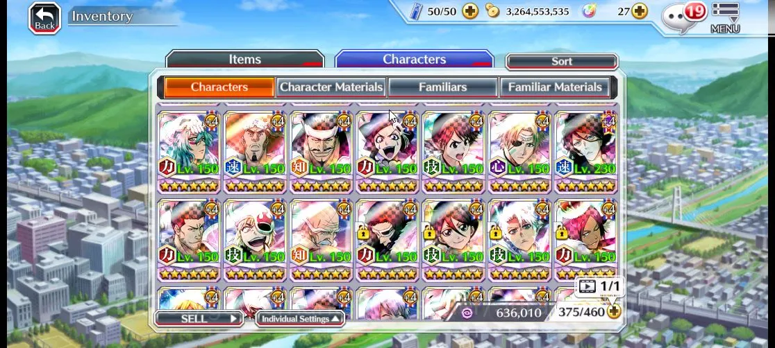 Bleach: Brave Souls Accounts Mid-Tier [GLOBAL]Fresh Story | Ichigo 10th Anniv,Nellier+Rangiku 10th Art,Trio 4