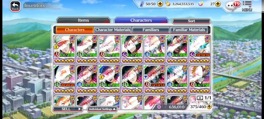 Bleach: Brave Souls Accounts Mid-Tier [GLOBAL]Fresh Story | Ichigo 10th Anniv,Nellier+Rangiku 10th Art,Trio 6