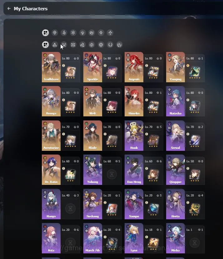 Genshin Impact Accounts ASIA|AR 58|Free HSR|11 Limited + 4 [5 Star Weapon] image 3