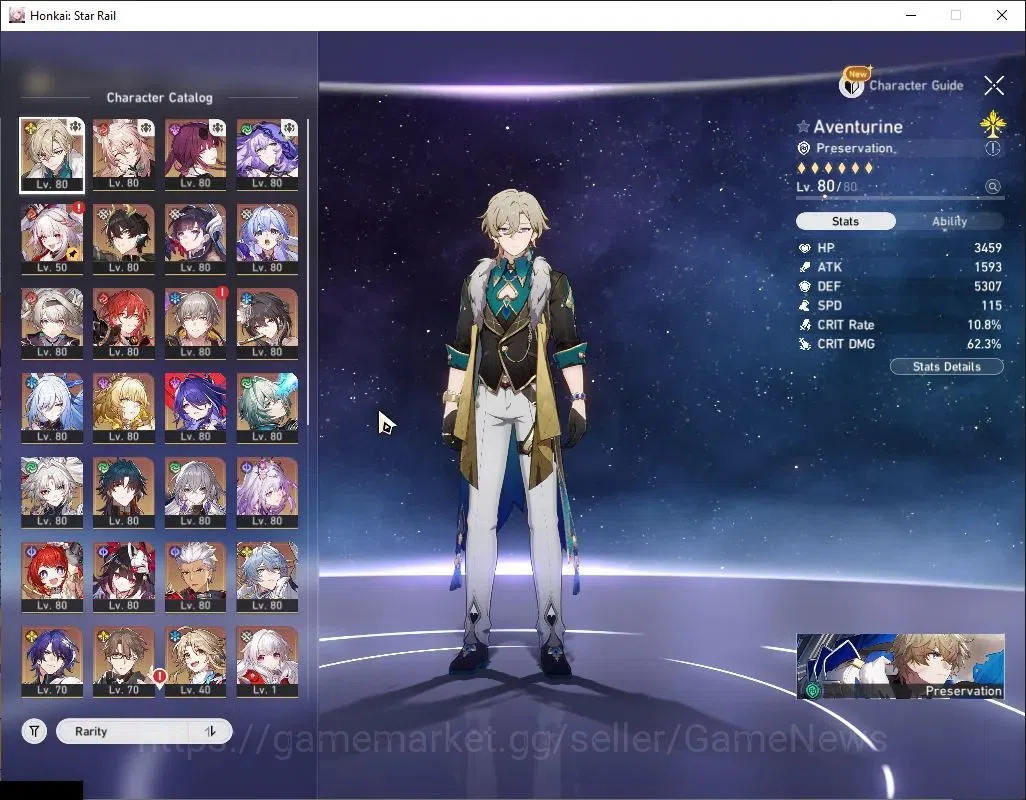 Honkai Star Rail Accounts Asia|TL 70|2 Prem Team|21 Limited+6 Sign|[Casto,Tr image 4