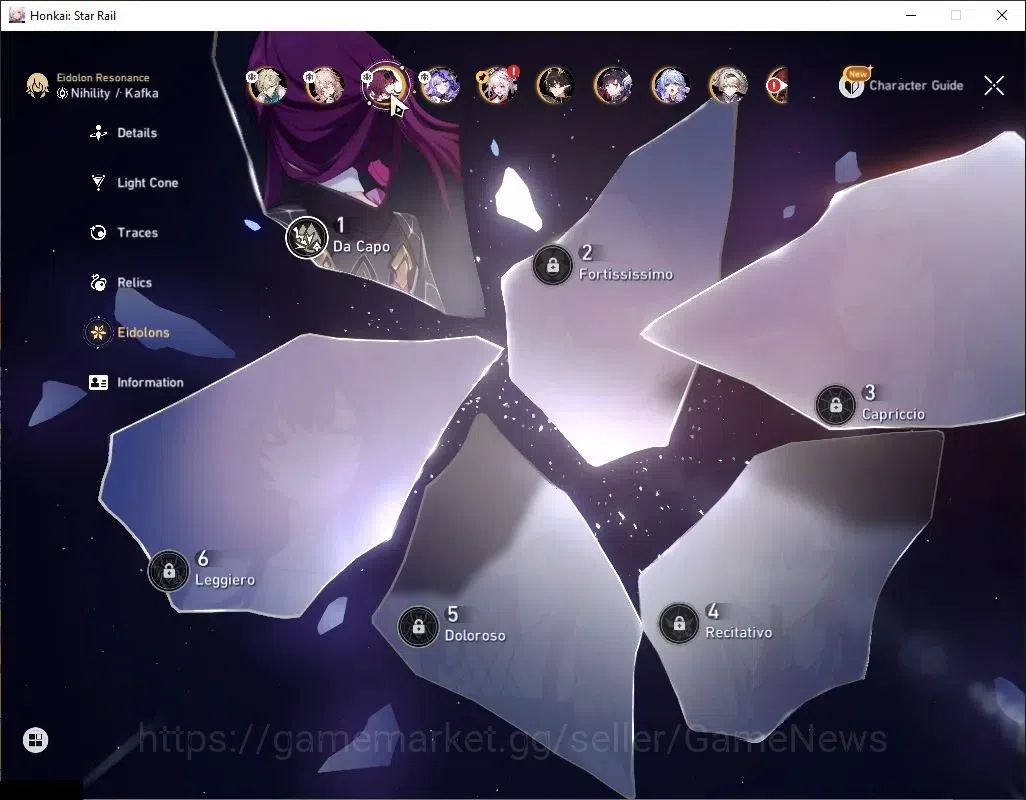 Honkai Star Rail Accounts Asia|TL 70|2 Prem Team|21 Limited+6 Sign|[Casto,Tr image 6