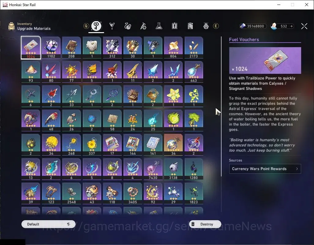 Honkai Star Rail Accounts Asia|TL 70|2 Prem Team|21 Limited+6 Sign|[Casto,Tr image 8