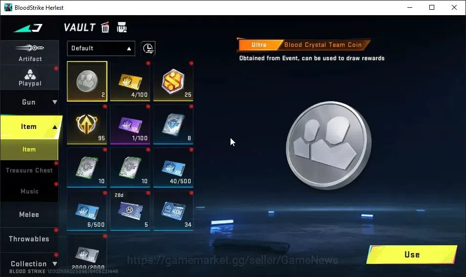 Blood Strike Accounts ASIA|ETERNAL M700-Retribution Lv2|Melee ULTRA Dual image 13