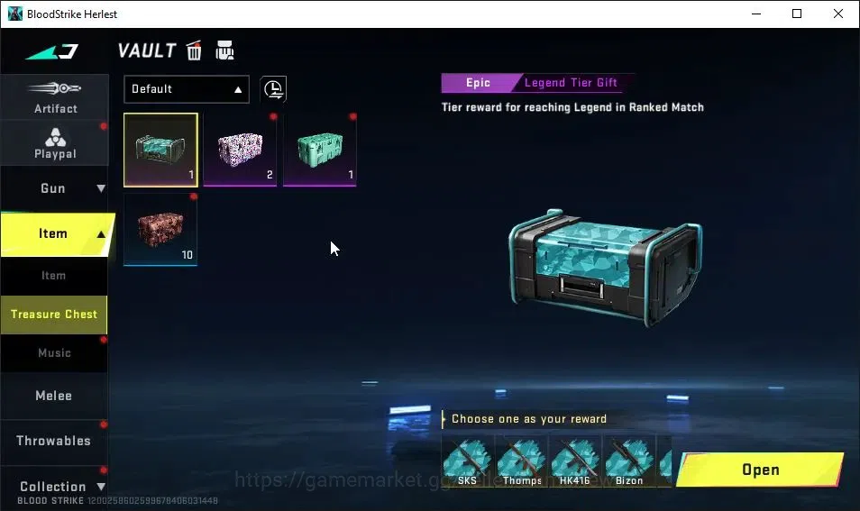 Blood Strike Accounts ASIA|ETERNAL M700-Retribution Lv2|Melee ULTRA Dual image 14