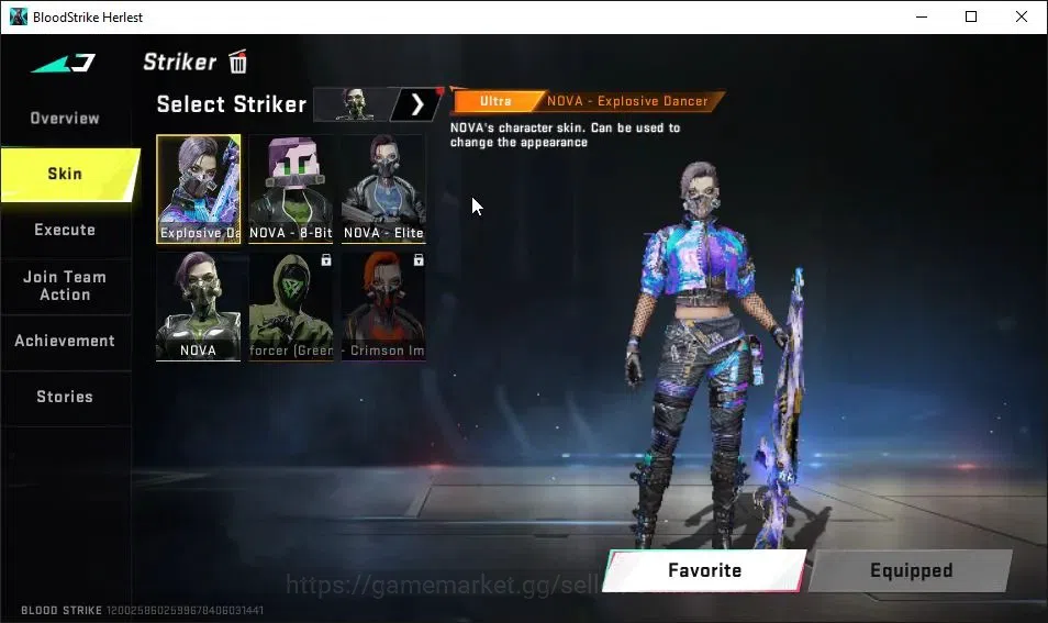Blood Strike Accounts ASIA|ETERNAL M700-Retribution Lv2|Melee ULTRA Dual image 3