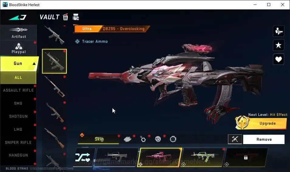 Blood Strike Accounts ASIA|ETERNAL M700-Retribution Lv2|Melee ULTRA Dual image 8
