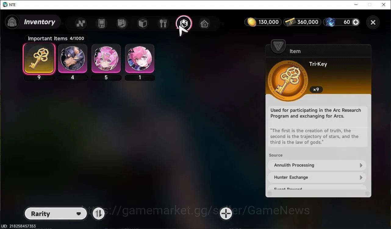 Neverness to Everness Accounts Global EU |HL 3| 3 SSR Hotori, Sakiri, Jiuyuan |6  image 9