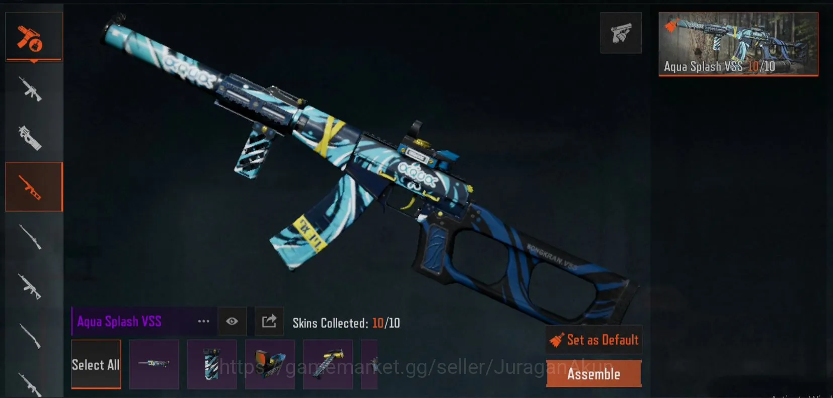 Arena Breakout Accounts Mid-Tier [MOBILE] SV 6.6M | Koen 5M | Skin VSS Aqua Splash | Many Guns and Equip|Log Infinite|CN 3