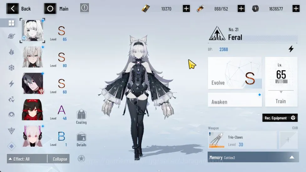 Punishing: Gray Raven Accounts Asia | Starter | 10K BC+ 3K YC + 9K BlueCard +[ Fe image 5