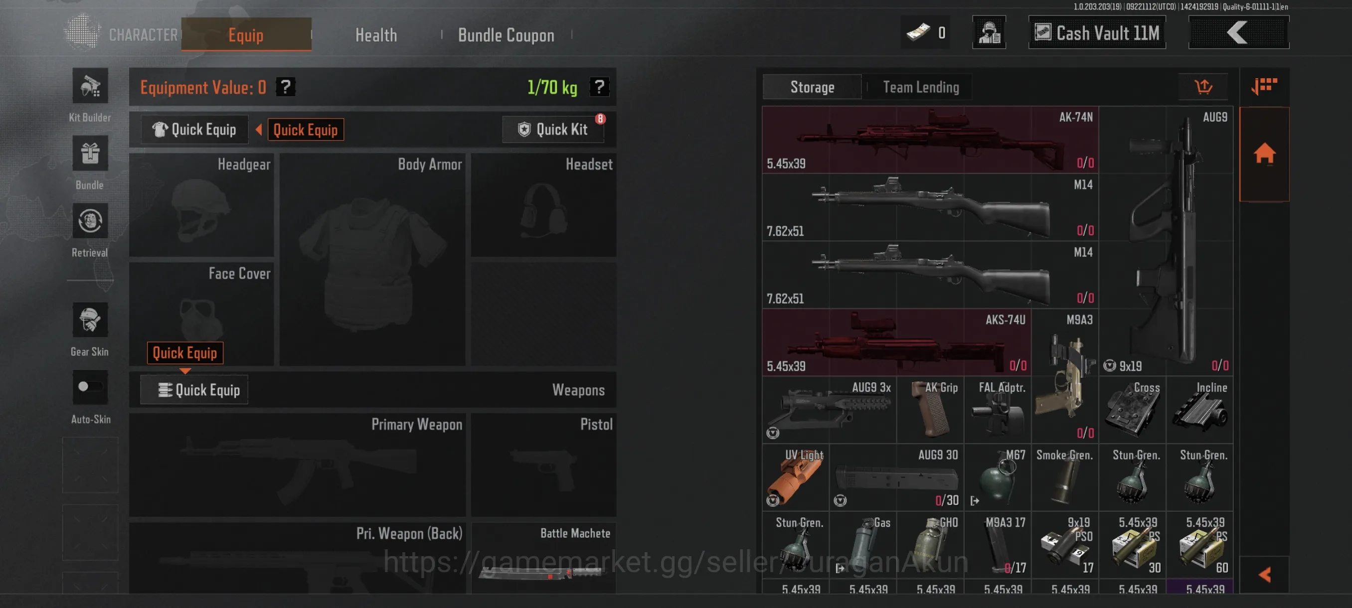 Arena Breakout Accounts Mid-Tier [MOBILE]SV 11,9M|CV 11M|Bmachete,PixelGoldGroza,Borealis AK12,ForestMp5,Etc|CN 5