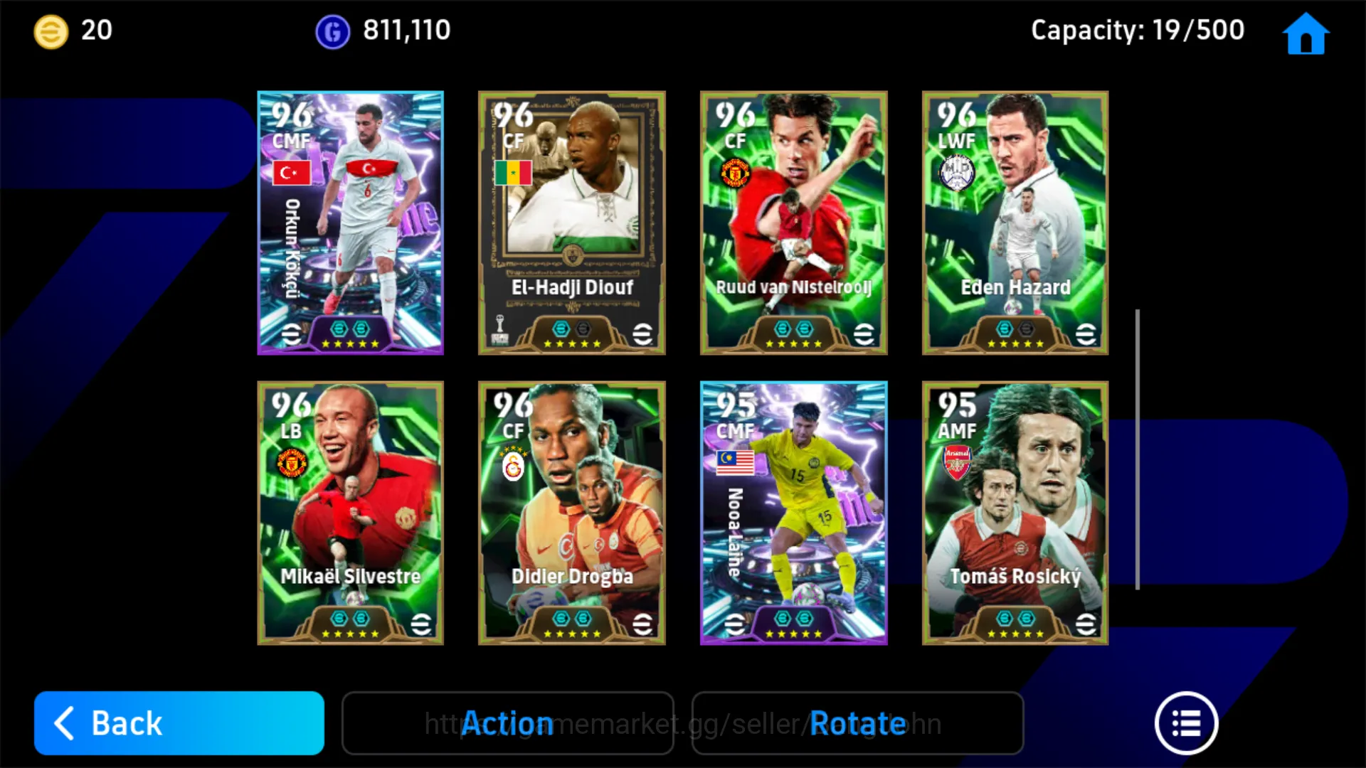 eFootball Accounts Others Power 3177 | Wayne Rooney Epic DB | Shinji Kagawa Epic DB |EFB192B 4