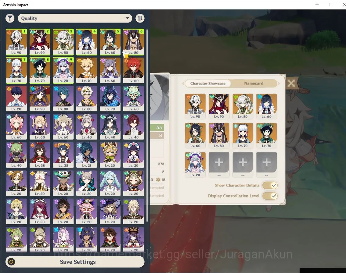 Genshin Impact Accounts Mid Game ASIA|AR 55|8 Limited +1 [5 Star's Weapon][Arlecchino,Yelan,Chasca,Nahida,Ayaka,Etc]| MC 5